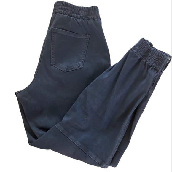 Spanx Twill Cargo Jogger Women’s SZLarge Washed Black Casual Outdoor Pants - Picture 4 of 9